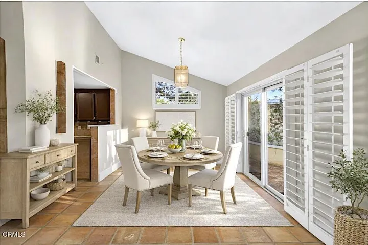 Staged Dining Room