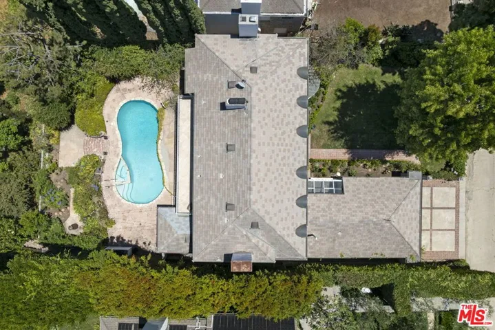 Aerial View Of Home & Yard