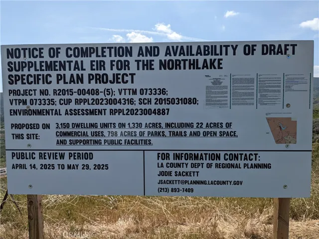 Nearby development underway.