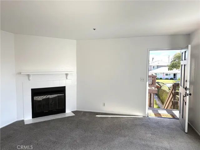 Fireplace in Livingroom to Front Door