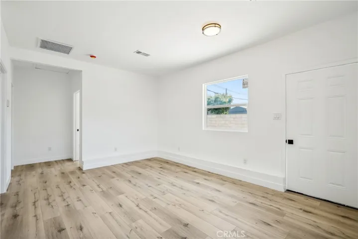 Main area facing entry door