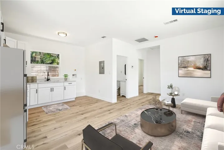 ADU main area virtually staged