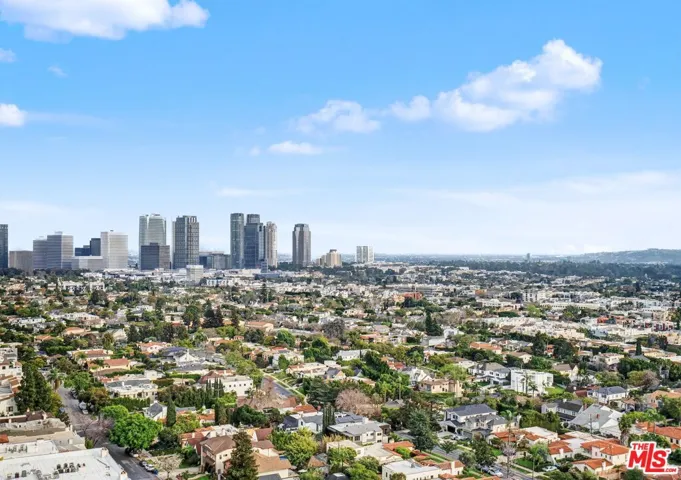 the skyline at your feet