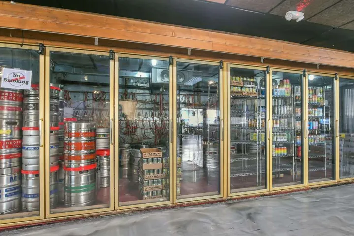 View of storage area