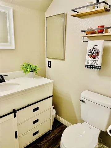 NEW VANITY AND TOILET
