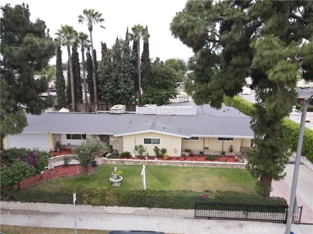 Front of the home drone photo