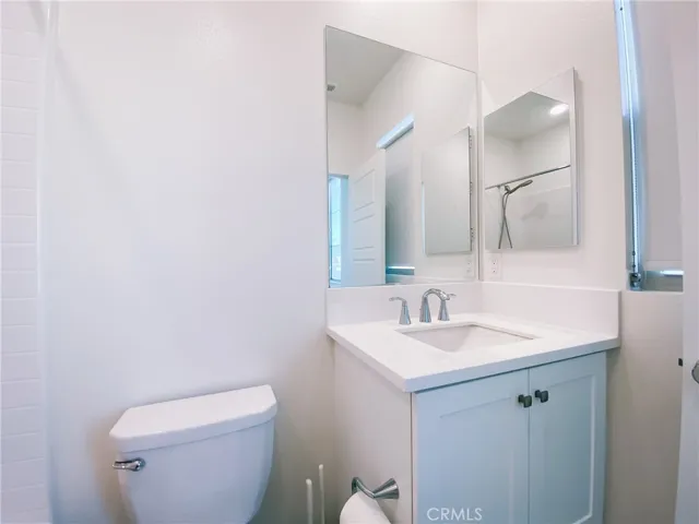 Bedroom on the third floor has an ensuite bathroom.