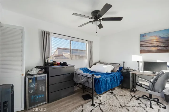Upper unit bedroom