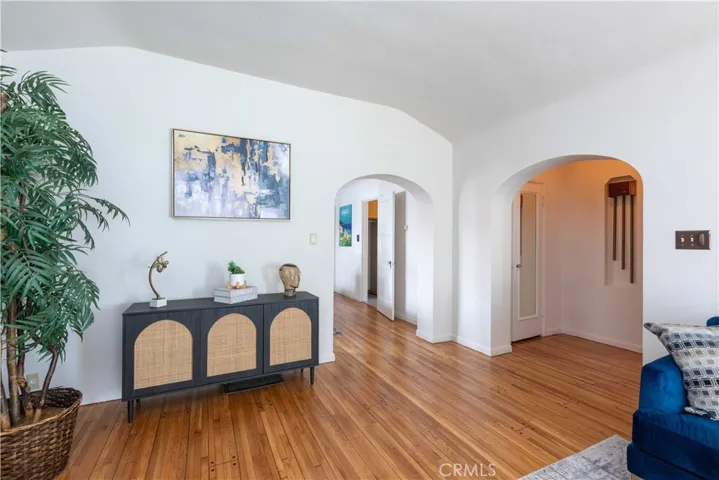 classic Spanish arches and barreled ceiling