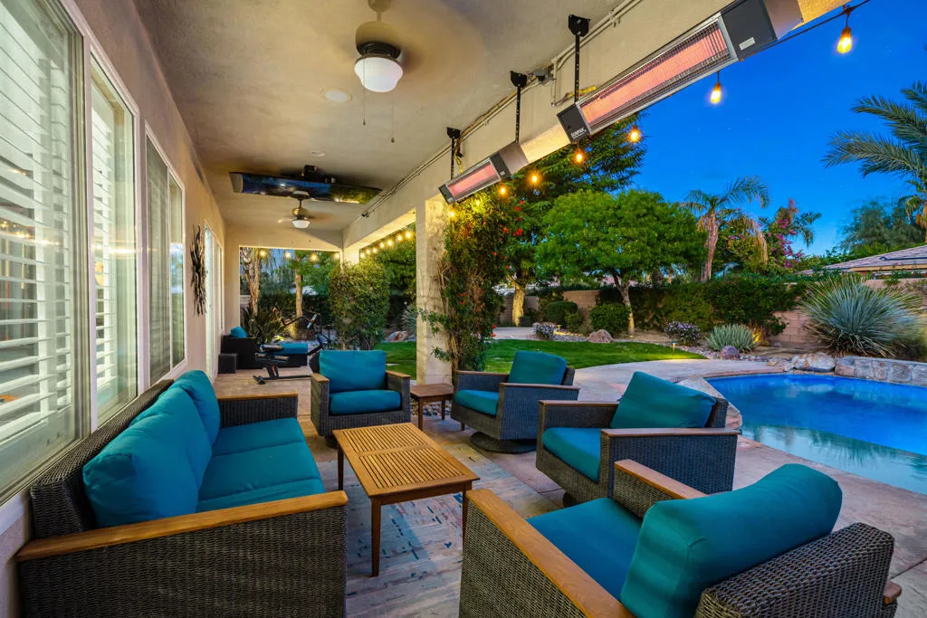 OUtdoor Heaters on Patio