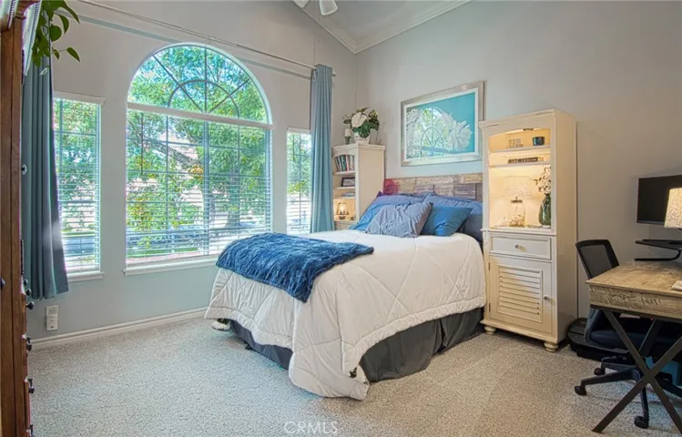 Huge, sunset-facing primary bedroom!