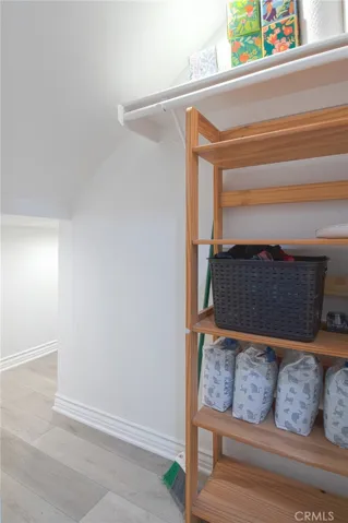 Huge front closet goes under the stairs!