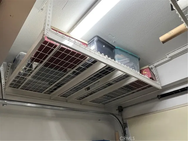 Lots of storage in the garage!