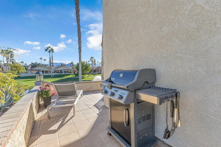 Massive wraparound patio
