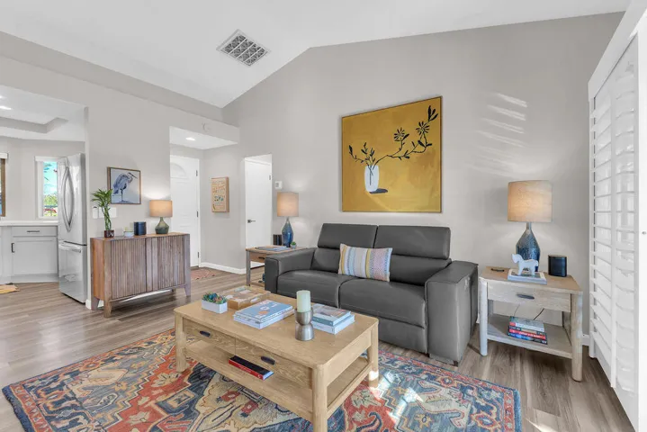 Open, airy layout