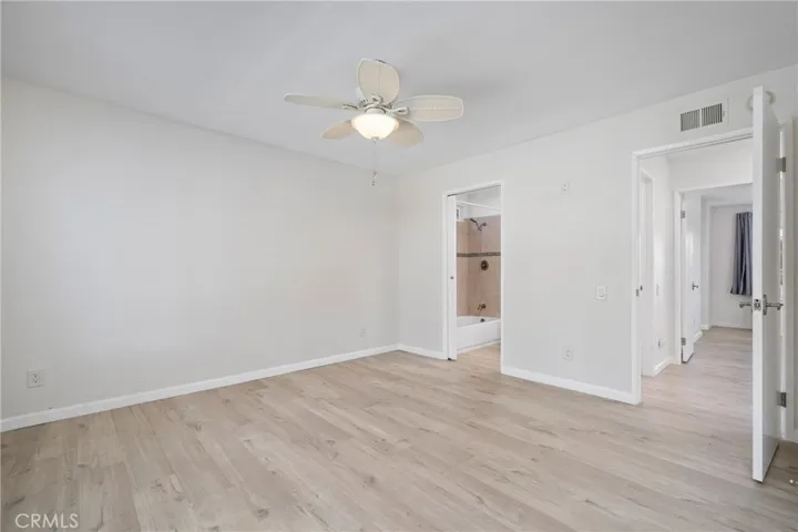 3rd bedroom offers flexibility for guests or hobbies and direct access to the full hallway bathroom.