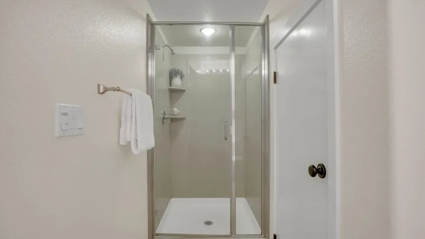 Downstairs bed and bath