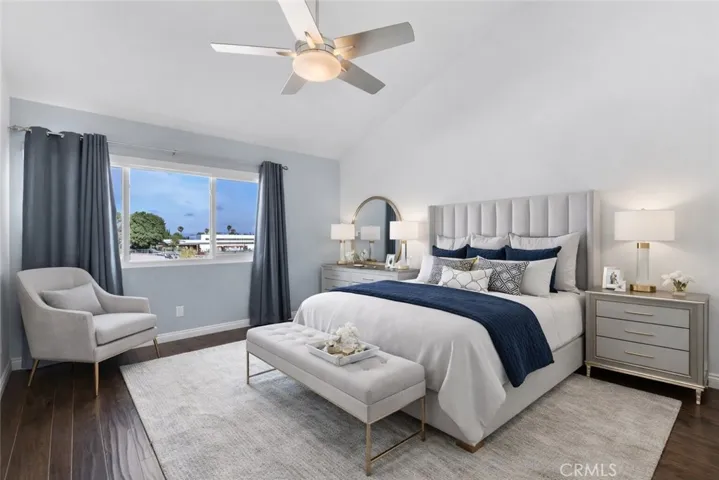 VIRTUALLY STAGED PRIMARY BEDROOM