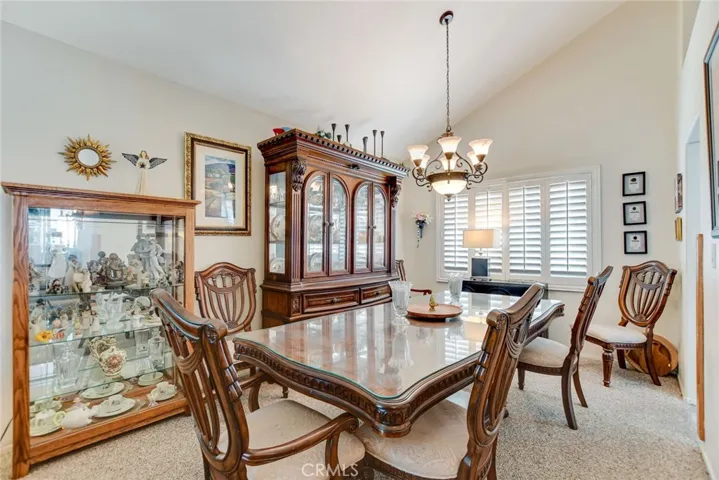 Formal dining room