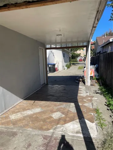 View from backyard