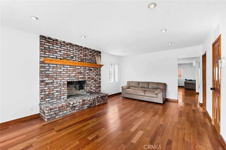 Large living room to greet friends and family.