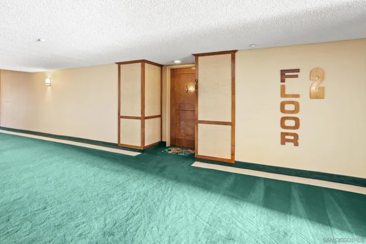 right across elevator (so convenient)