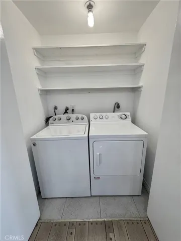 Inside laundry, washer & dryer included!

