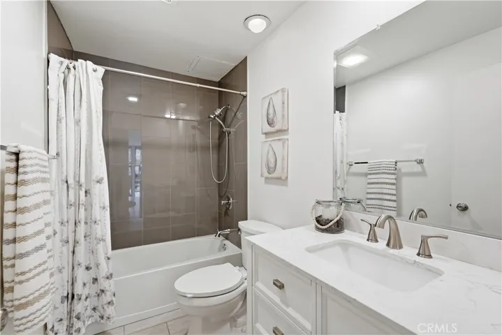 Light & bright remodeled bathroom!