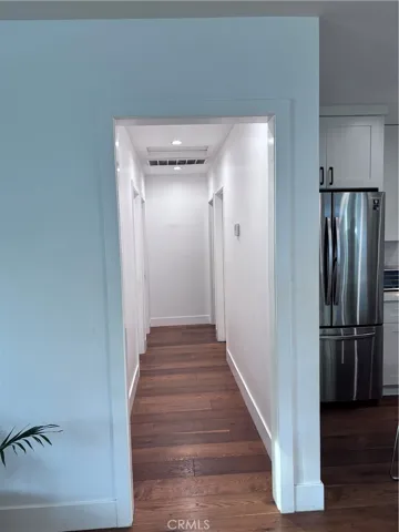 Hall leading to bedrooms