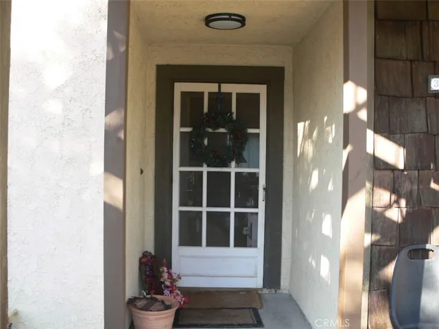 Unit A front door