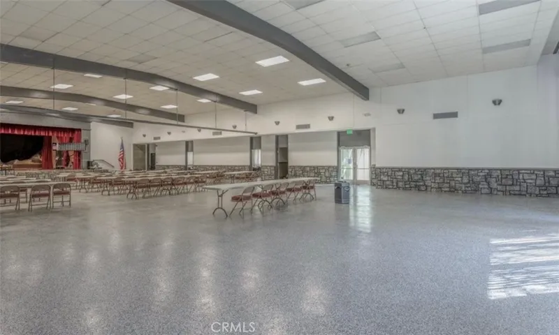 Theater and auditorium. Theater club available