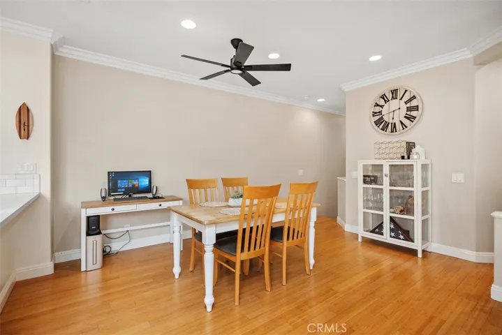 Plenty of space to double as the in-home office area!