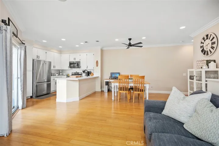 Light-fillled open living areas offer an easy connected layout