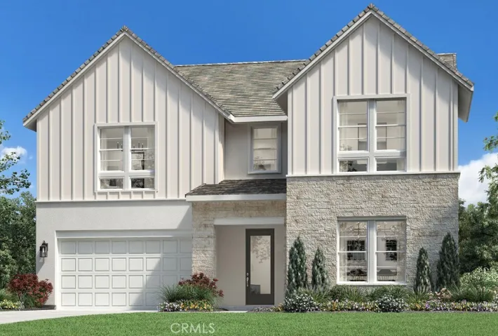 Front Elevation: Rosewood Modern Hacienda