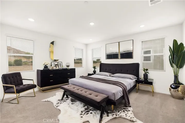 Master Bedroom virtually staged