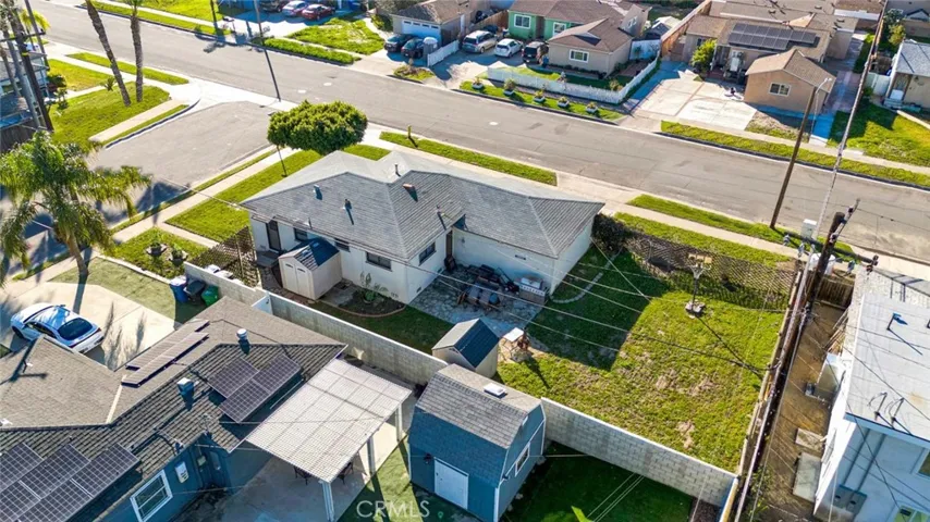 Drone photo of home.