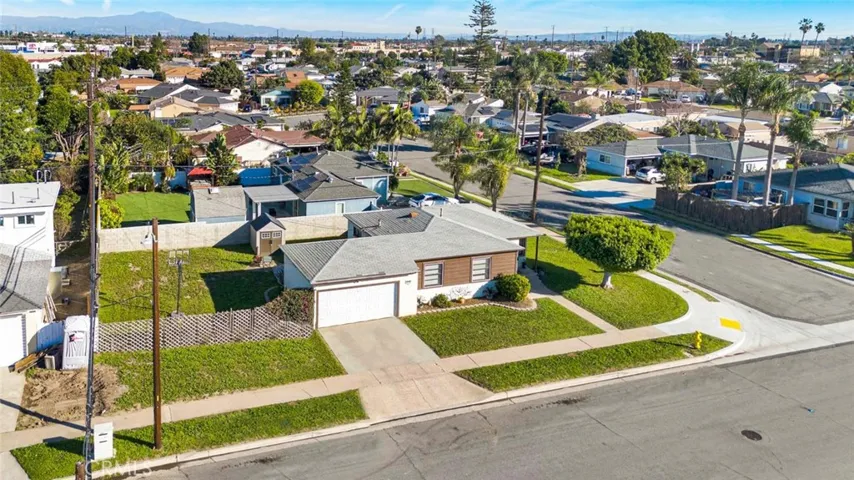 Drone photo of home.