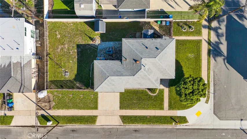 Drone photo of home.