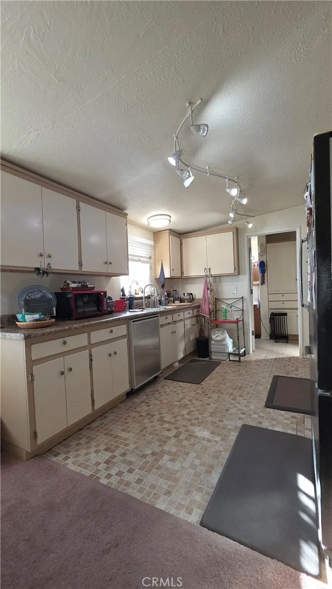 Wide galley kitchen