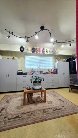 Huge closet off master bedroom