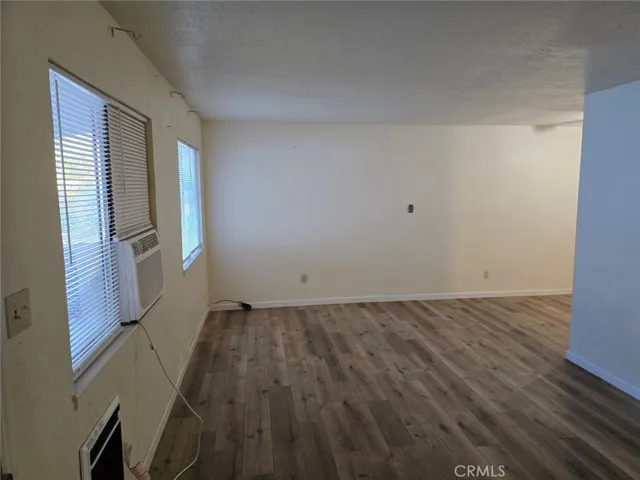 Living room with laminate flooring
