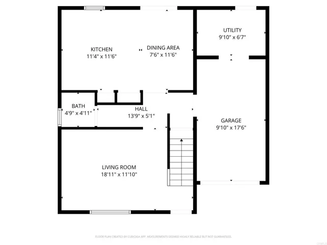 Estimated Measurements obtained through CubiCasa