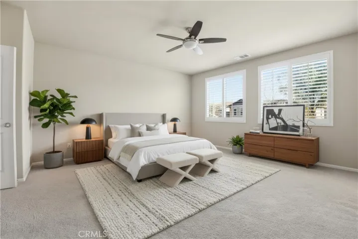 Digitally Altered Master Bedroom