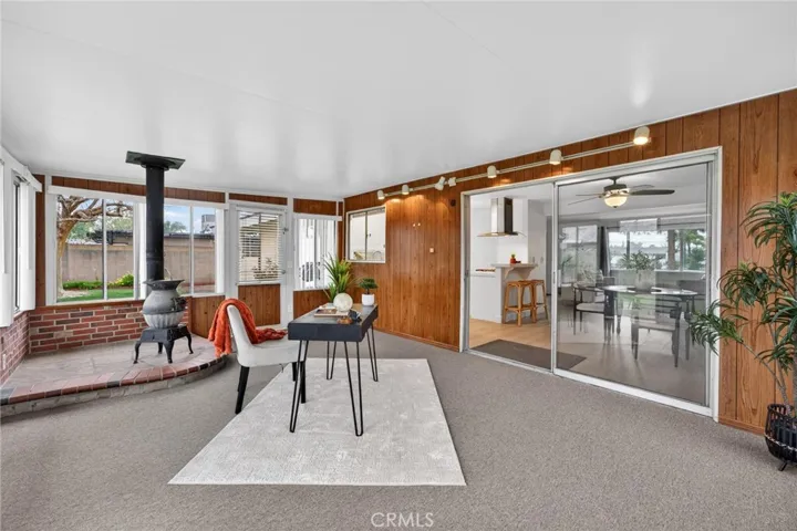 Wow, Extra Space in this Patio Room.
