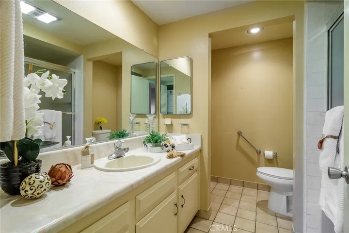 Second Bathroom with tub and shower.