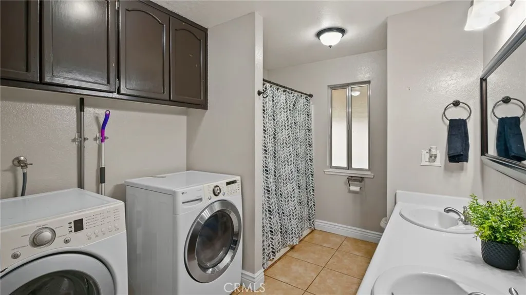 Washer and Dryer Area