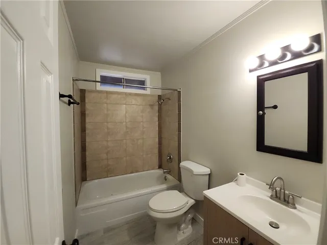 Bathroom w/new vanity, toilet, flooring, paint