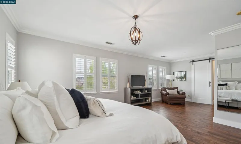 Primary suite includes a retreat