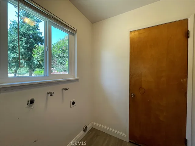 Separate Laundry Room off of the kitchen!