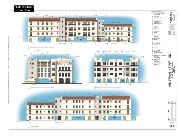 Renderings from plans.